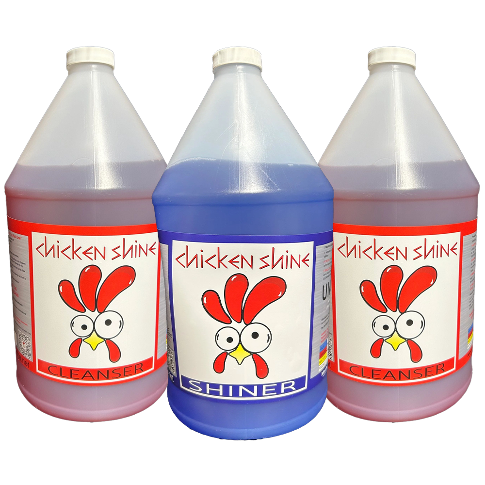 🐔 Golden Egg Deal #2 🐔: Best Value 2 Gallon Cleanser & 1 Gallon Shiner Combo