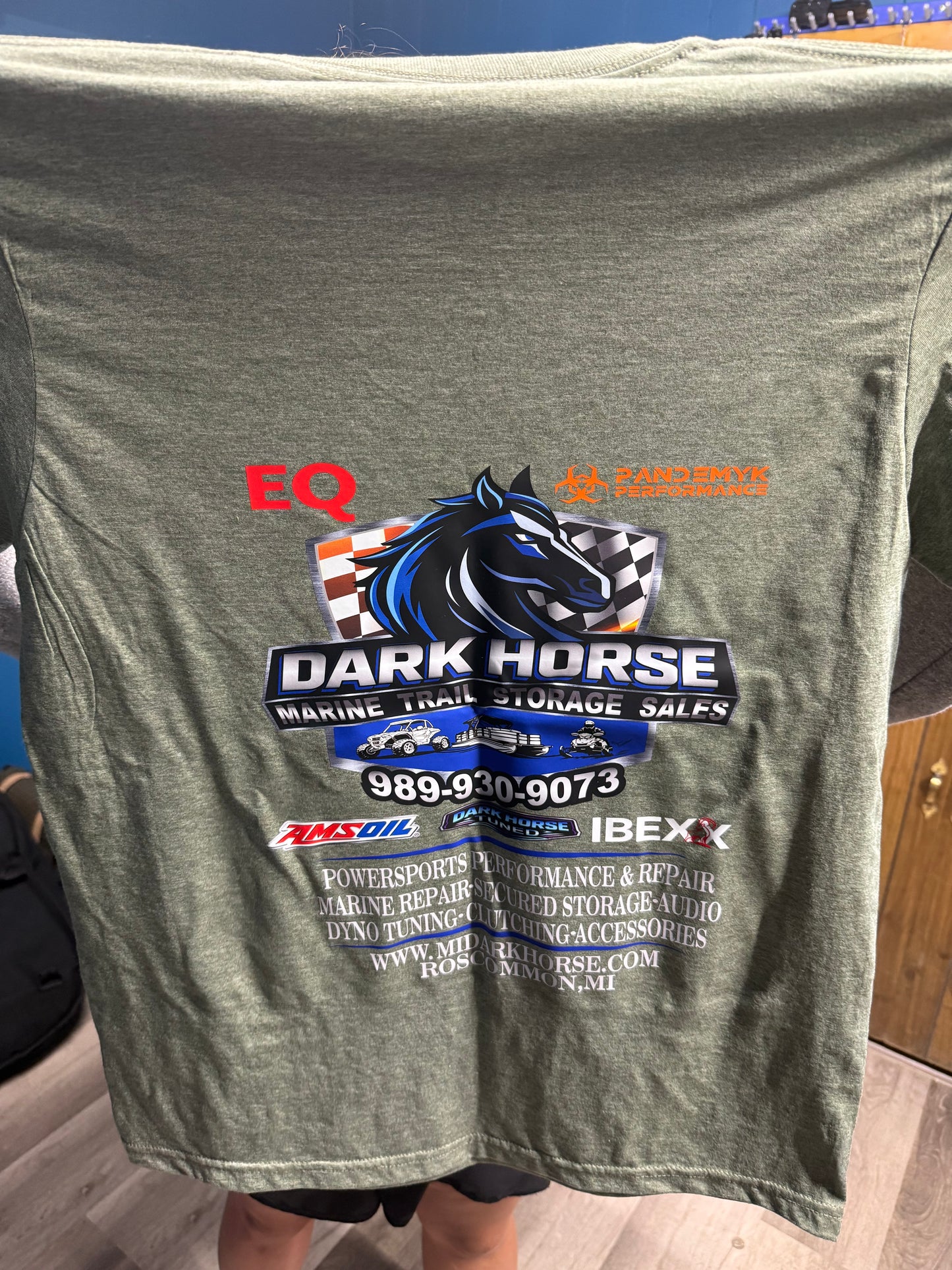 Racing logo shirts