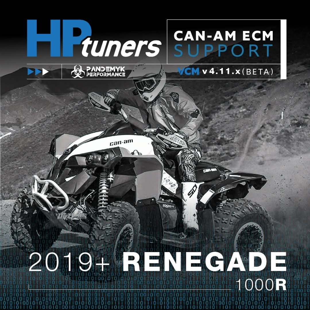 Pandemyk Performance Stage 3 ECM Tuning for 2019-2023 Can-Am Renegade 850/1000cc w/ HP Tuners