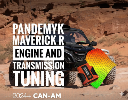 Pandemyk Performance Stage 2 ECM Tuning for 2024+ Maverick R (all models) w/ HP Tuners